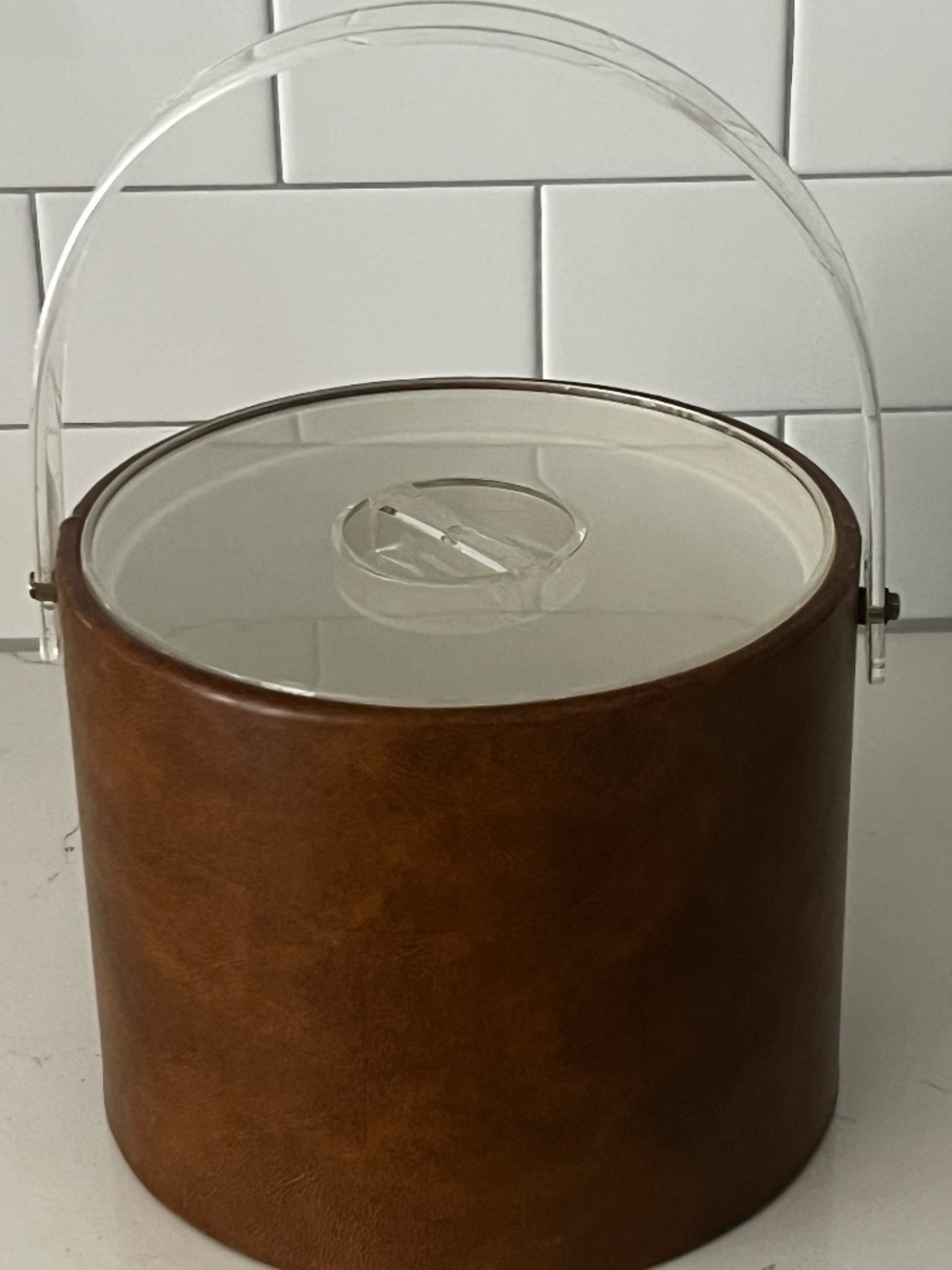 Mid Century signed Georges Briard Ice Bucket